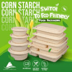 Corn starch container icon