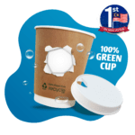 Green cup icon